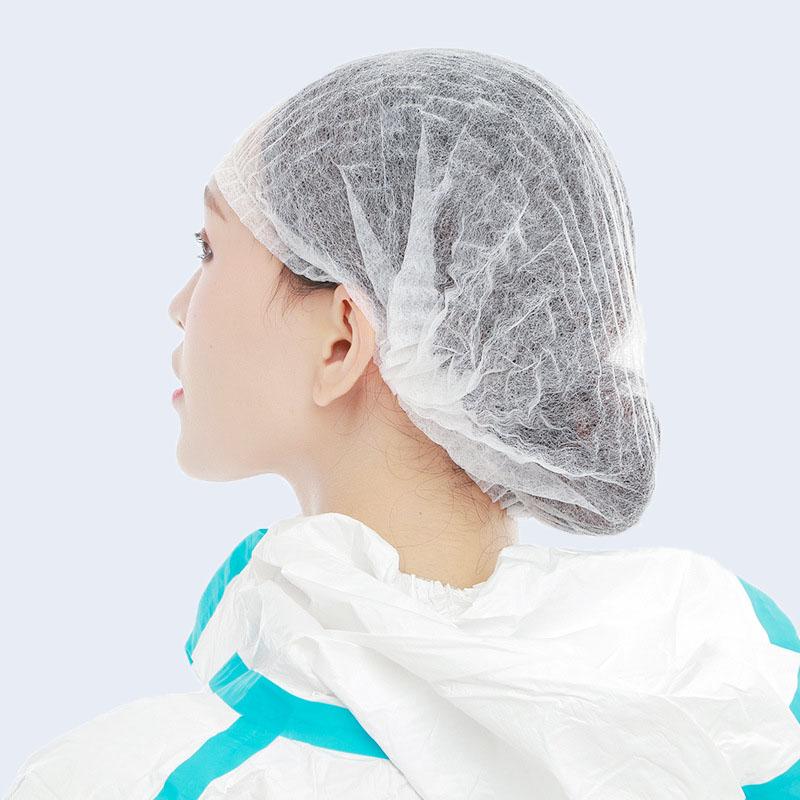 100/200/400PCS Disposable Hair Head Caps Non Woven Dustproof Cap Vacuum Packing Makeup Tool Breathable Shower Bathing Hats