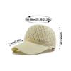 Solid Color Women's Peaked Cap Breathable Duck Tongue Cap Fashion Accessory Baseball Cap  Summer