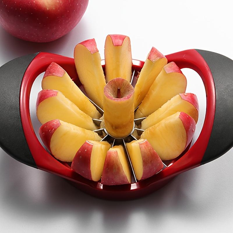 1PC Stainless Steel Apple Slicer, Household Plastic Fruit Splitter Slicer
