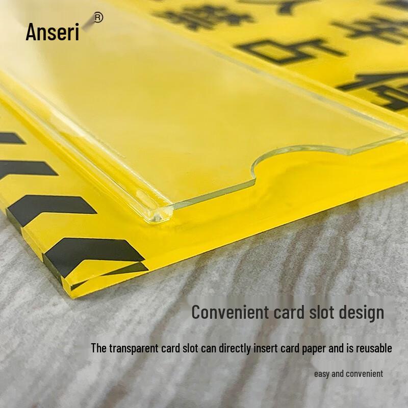 Acrylic Reserved Parking Hanging Sign