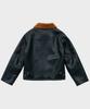Ffeff Studio Leather Shearling Jacket (Dark Green)