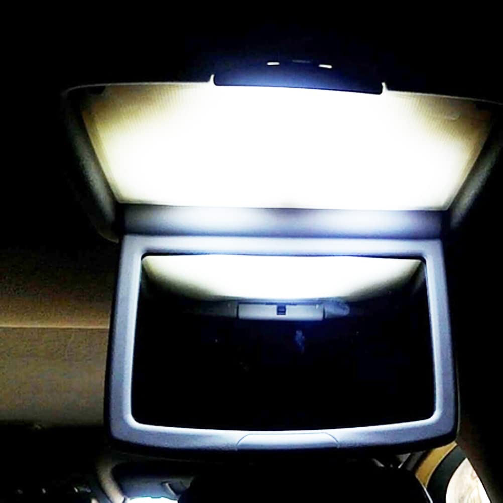 Compatible with Toyota Celsior model LED vanity lamps for front and rear 8 SMD visor interior LED LED custom car warranty included (late 30), seats,