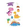 Luminous Tattoo Stickers Temporary Fake Tattoos Kid Glow Paste On Face Arm Leg for Children Body Art Mermaid Dinosaur Sticke