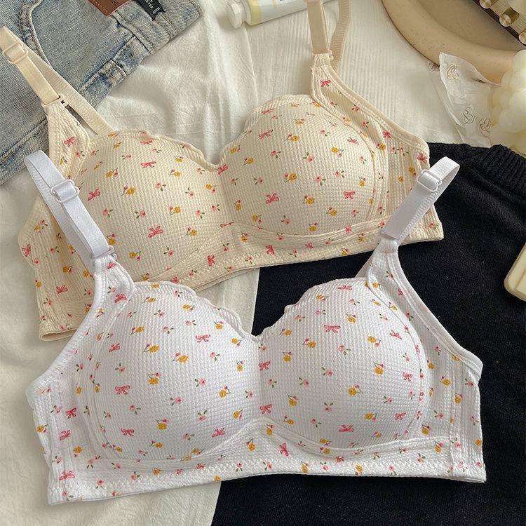 Summer Thin Bras Push Up Bras Cute Girls Sweat Lingerie Women Fashion Underwear Lady Brassiere