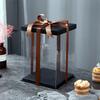 Pastry Cake Box Transparent Cake Box Birthday Gift Box Decorations Clear Boxes For Cakes Party Supplies Party Decorations