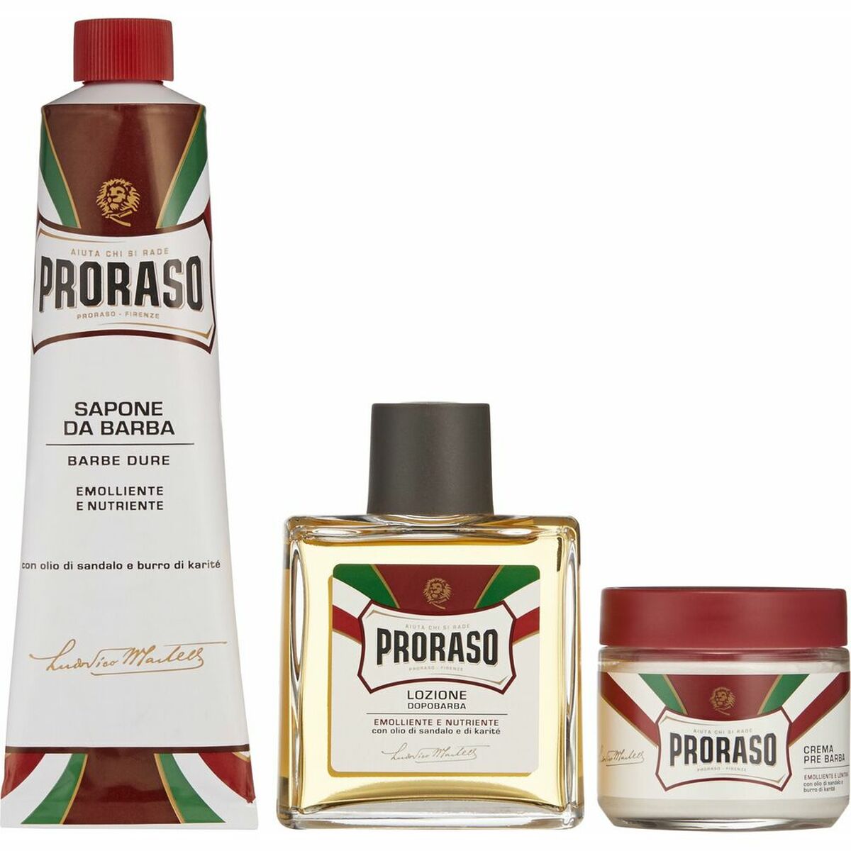 

Набор для бритья Proraso Red Vintage Primadopo 3 предмета