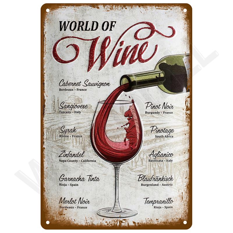 Retro Tin Sign Vintage Metal Signs Plates Posters House Interior Bathroom Wall Art Mural Aesthetic Room Home Decor Decorations