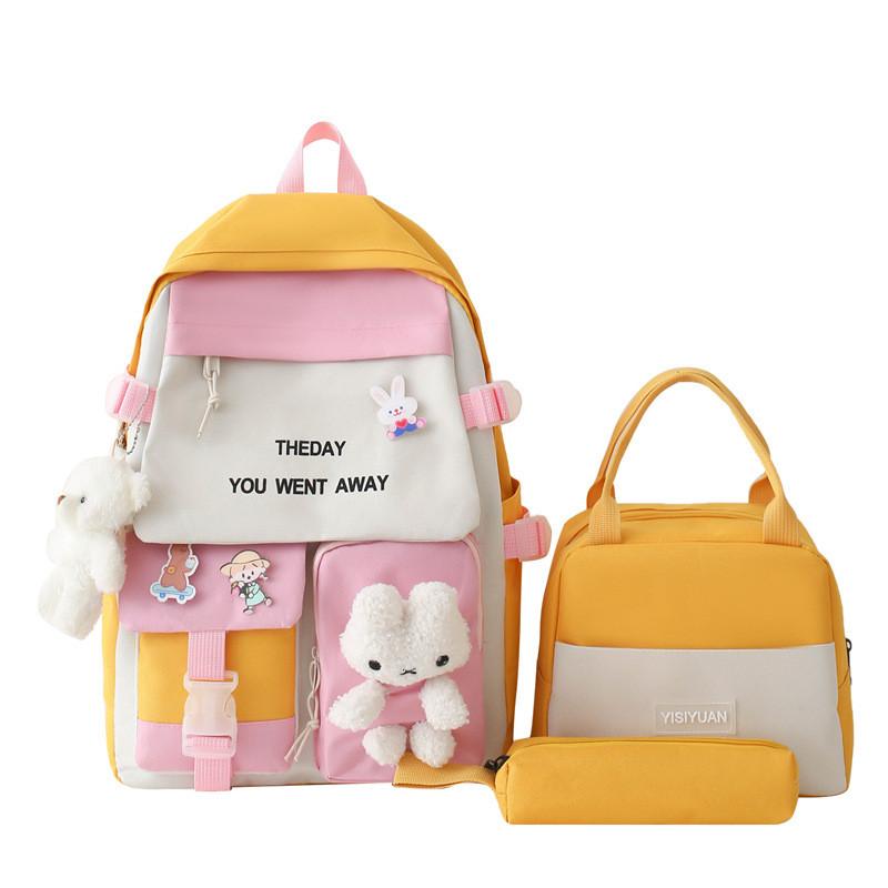 Cute Lightweight Girls Backpack Set For Elementary Students In Grades One To Six
