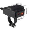 Phone Charger For Motorcycle PD35W Phone Charger Power Adapter Waterproof Motorcycle Phone Charger Port Fast Charging Motorcycle
