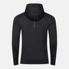 Descente Running Hooded Long Sleeve T-Shirt Black Sr113Rhd23