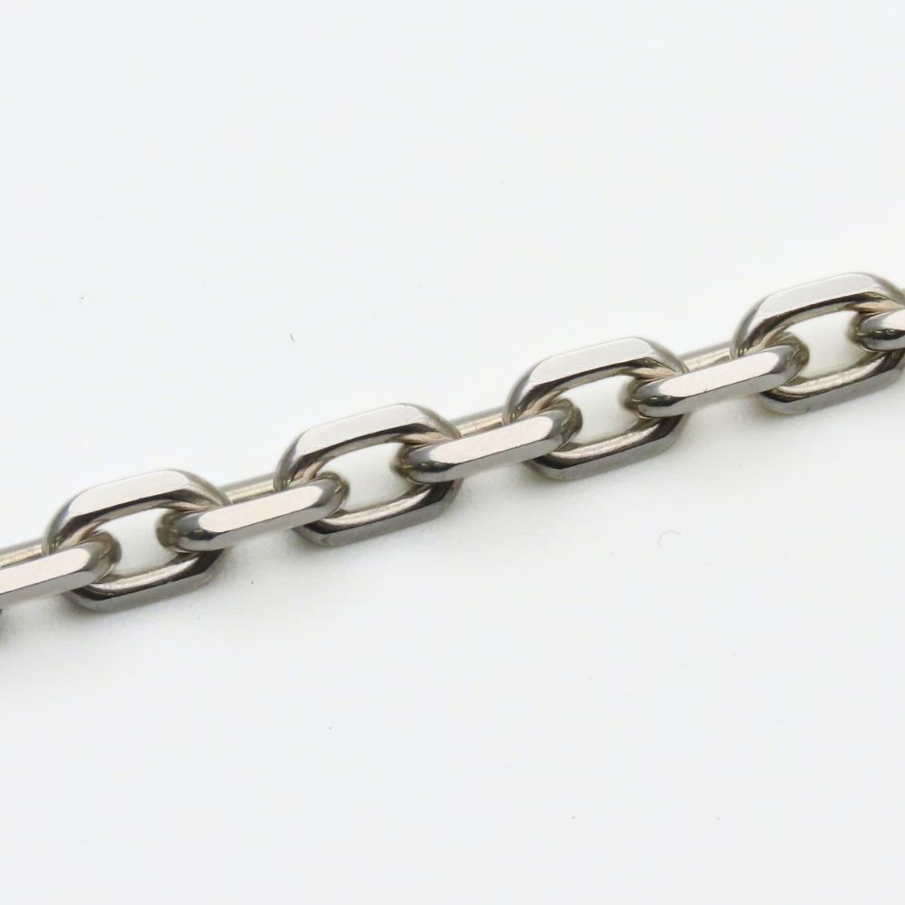 Used HERMES Bag charm Panda animal leather/Silver925 white black Accessories