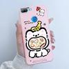 For Honor 9 Lite LLD-L21 LLD-L31 Phone Case Flower Girl Design Soft Silicone TPU Back Housing for Honor 9 STF-L09 STF-AL10 Cover