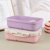 Microwave Lunch Box Wheat Straw Dinnerware Food Storage Container Bento Box