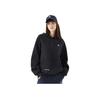 FILA Athletics Letter Print Loose Hoodie Women hoodies Black A11W131242F-BK