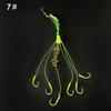 Method Leader Explosion String Hook Hanging Tackle Stainless Steel Feeder hook  Fishing