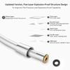 2m/1.5m/1.2m Super Soft Silicone Shower Hose Anti-twist Gun Metal Bathroom Pipe Long Water Pipe High Quality Pvc Pipe