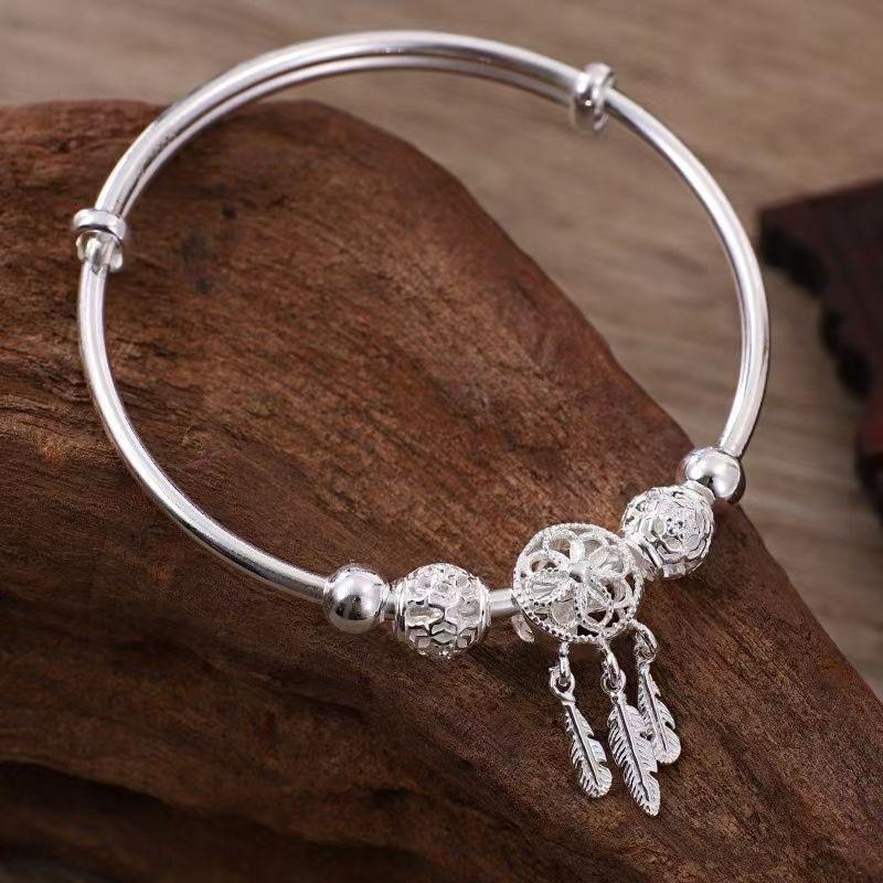 Simple solid bracelet dream catcher bracelet for girlfriend