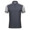 Men's 2024 Summer Quick-Dry Short-Sleeve Half-Zip Running and Fitness T-Shirt