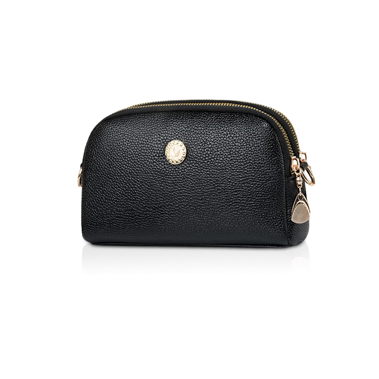 

NICOLE & DORIS Women s Mini Smartphone Shoulder Bag, Crossbody Bag, Small, PU Leather, 2-Way, Popular, Solid Color, Waterproof, Lightweight, Cute,