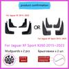 Pour Jaguar XF Sport X260 2015~2024 2017 2020 2024 2024 Auto Roue Garde-Boue Avant Arrière Garde-Boue Bavettes Garde Splash Accessoires De Voiture