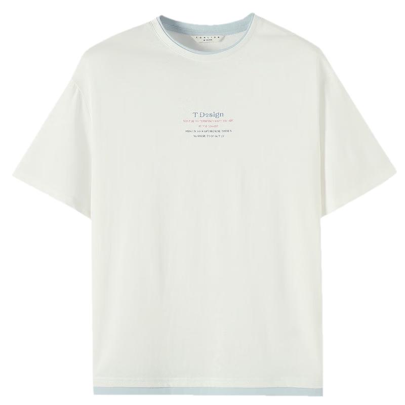 TonLion Women s Colorblock T-Shirt L