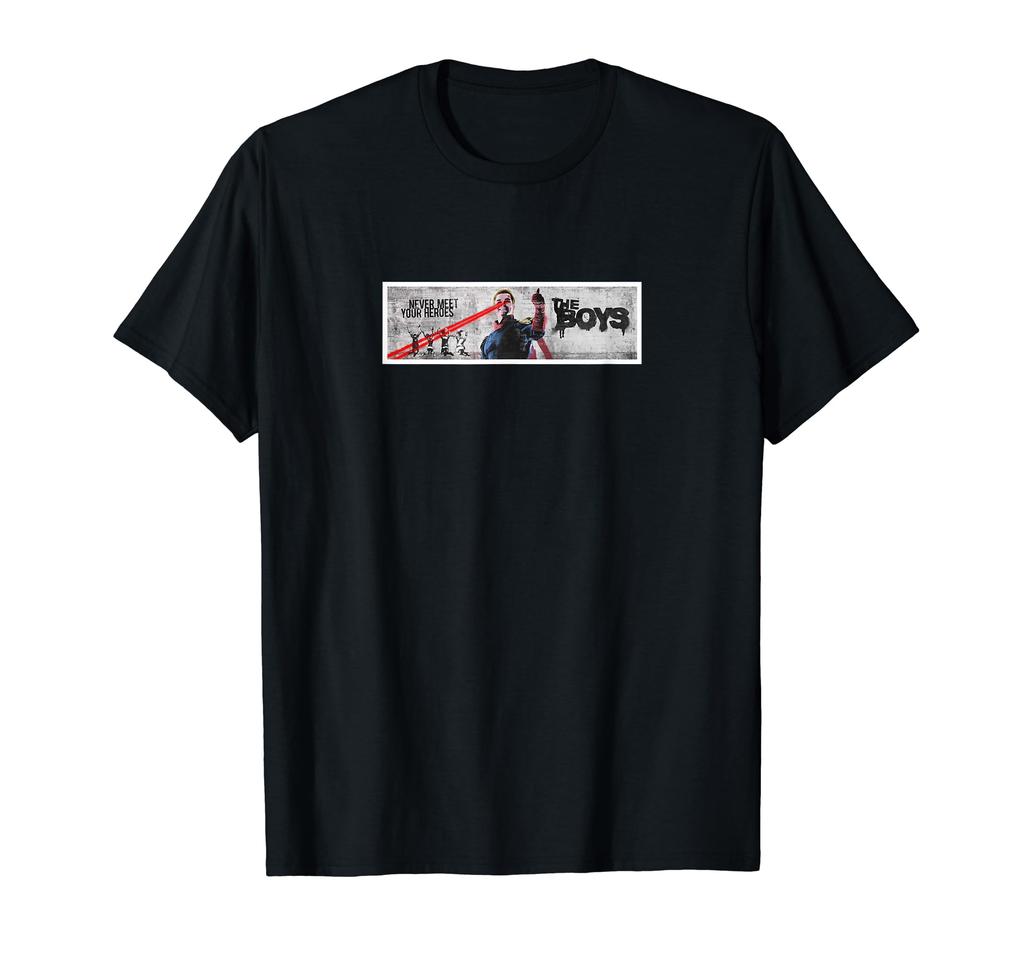 The Boys Nie Deine Helden Treffen Poster Superhelden TV-Serie T-Shirt