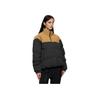 Timberland Stand Collar Drop Shoulder Loose Warm Down Jacket Unisex Outerwear Black A2AB5-001