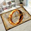 Classics L-Lord of The Rings H-Hobbit Movie Board Rug for Bedroom Living Room Sofa Home Doormat Decor, Large Non-slip Floor Mat