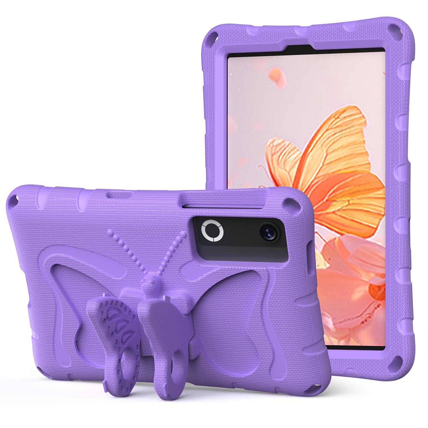Coque Papillon Mignonne pour Legion Y700 - 8,8 pouces, EVA Souple antichoc, Adaptée aux Enfants, Coque de Protection Mignonne avec Support Legion Y700 2024