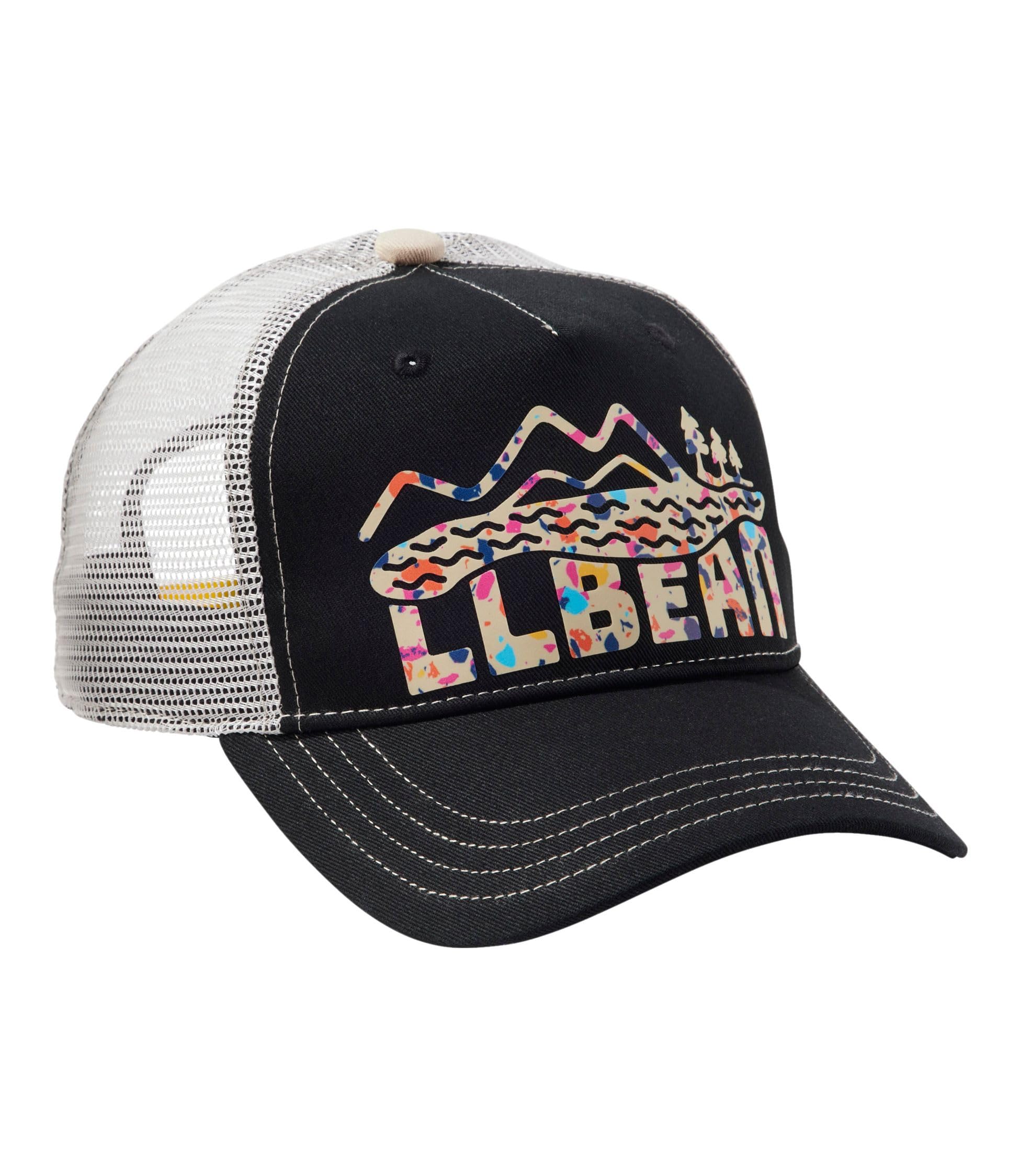 

Kids Trucker Hat Free Size Midnight Black Multicolor 1000209800 [L.L.Been]