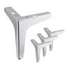 4er-Pack Dreieckige Möbelbeine 15 cm Moderne Metallmöbelbeine für Schränke Sofas und Tische Stützbein Hardware Zubehör