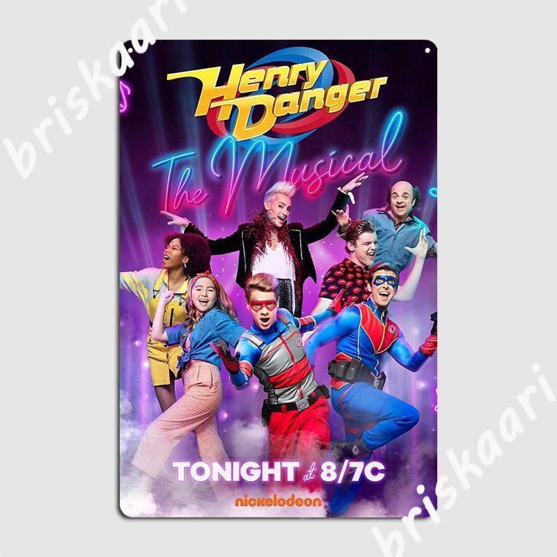 

Captain Henry Dangerous Poster Metal Plaque Club Party Custom Party Plates Tin sign Posters 20x30cm（7.8x11.8inch）