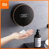 Automatic Foaming Soap Dispenser - Touchless Wall Mount, LED Temp Display, USB Rechargeable for Bathroom, Kitchen&Commercial Use