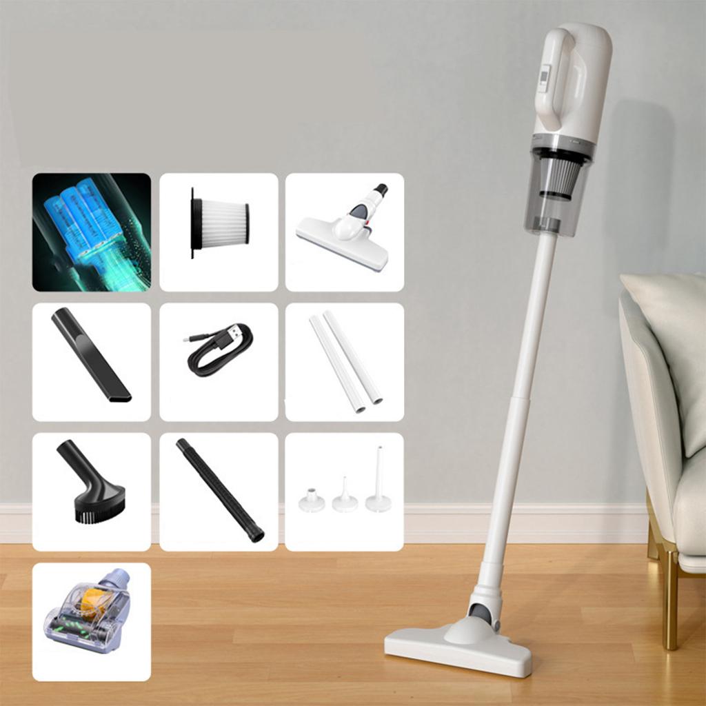 Portable wireless car vacuum cleaner household handheld small large suction strong suction mite suction mopping vacuum cleaner