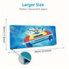 Doraemon3 Print  Cushion Non-slip Laptop Tablet Big Mousepad XXL Mat Mini PC Playmat With Lock edge