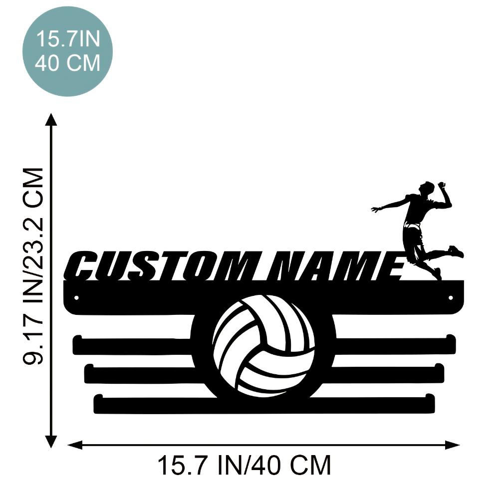 Металлический держатель для футбольных медалей Настенное крепление Стойка для демонстрации спортивных наград Подарок футболисту Декор для дома