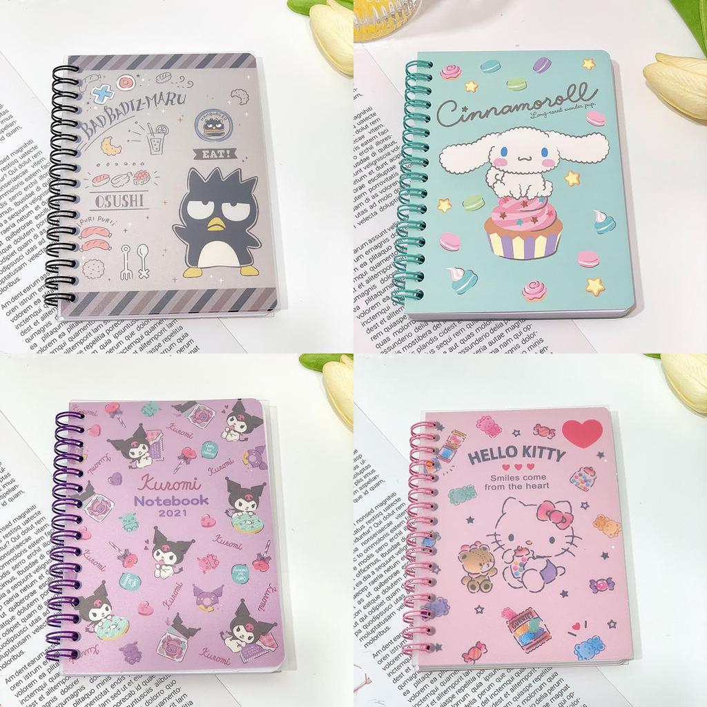 Kuromi A6 Terminbuch Notizbuch Sanrio Büro Notizblock Mit Spiralbindung Liniert