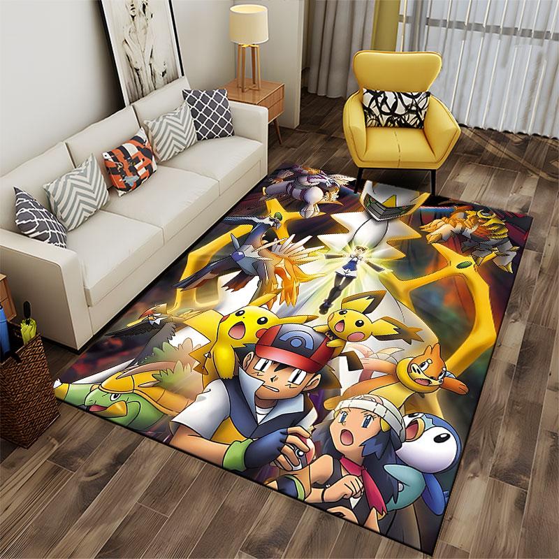 Anime Fantasy Characters Carpet suitable as a non-slip mat for the living room or bedroom sofa