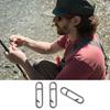 50Pcs Fishing Clip Connectors Quick Changing Connector for Lures Power Fishing Clip Stainless Fast Snaps Speed Clip