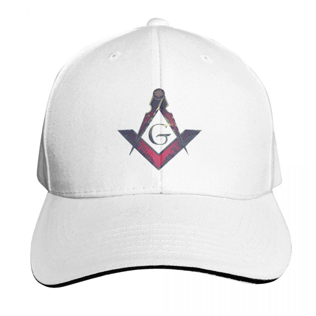 Freemason Compass Masonic Cap Fashion Casual Baseball Caps Adjustable Hat Hip Hop Summer Unisex Baseball Hats Polychromatic