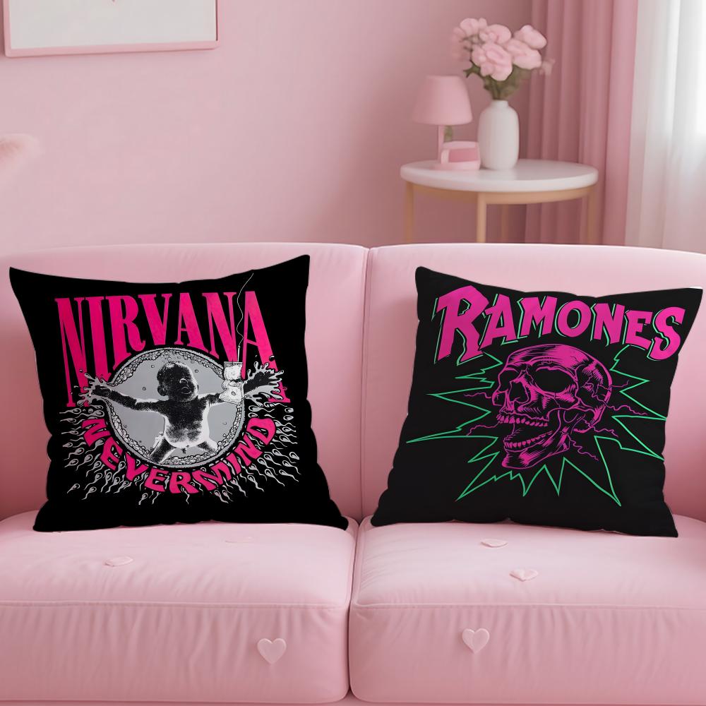 POPULAR R-RRramoness Cushion Cover Comfortable Reversible Pillow Cover Ideal for Car Sofa Bedroom & Beyond