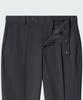 MUSINSA STANDARD [Cooltandard] Wide Hidden Banding Slacks [Gray]