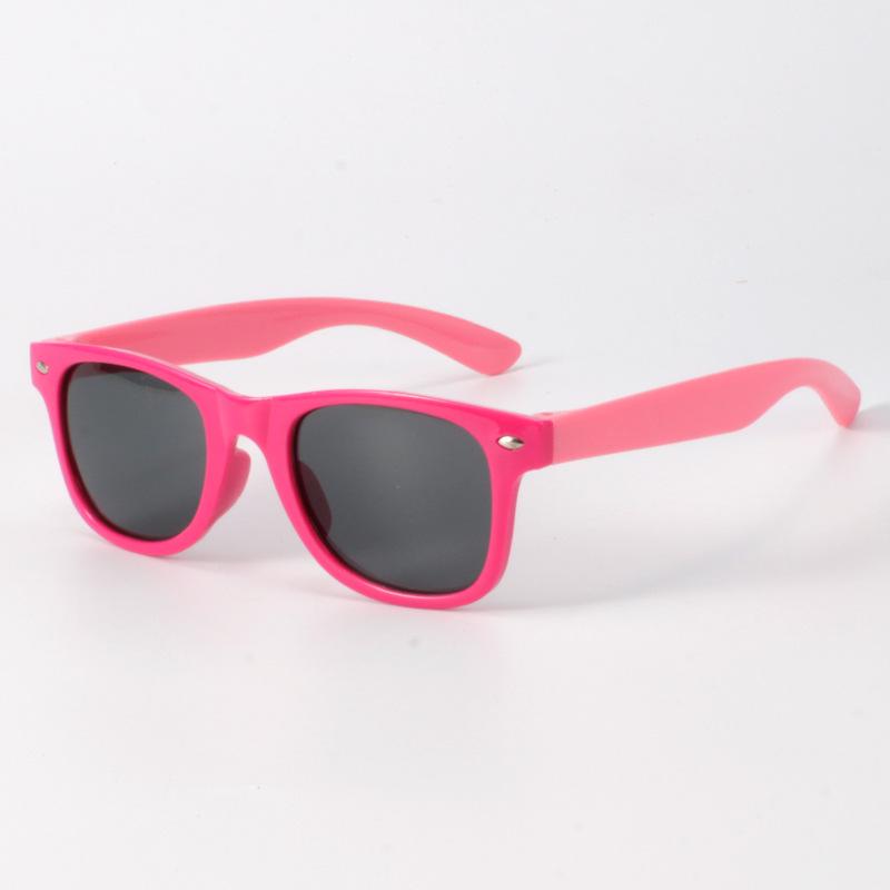 Customizable Colorblock Kids' Sunglasses: Fashionable, Anti-Radiation, Windproof, Sandproof, UV Protection.