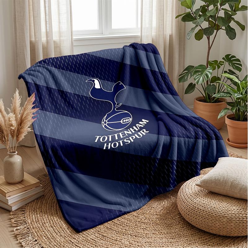 Tottenham Hotspur Theme blanket Soft Flannel Fleece Blanket Warm Lightweight Throw Blanket for Home Sofa Bed