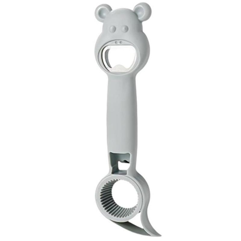 

Открывалка для бутылок розового и белого цвета, открывалка для банок пива и напитков, милый медведь, открывалка для бутылок с откручивающейся крышкой, бытовые нужды синий