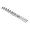 Linear Drain 304 Stainless Steel Large Discharge Capacity Prevent Clogging Shower Floor Drain for