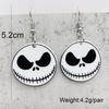 Halloween Y Earrings - The Nightmare Before Christmas Skull Horror Character Acrylic Earrings