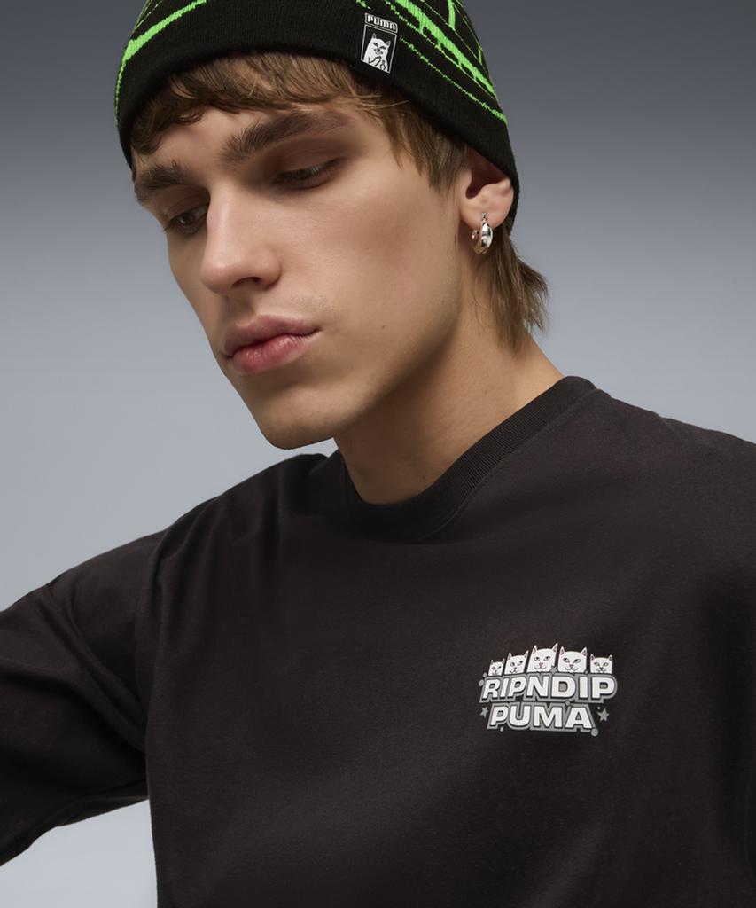 Puma X Rib 'N' Dip Boxy Graphic Tee - Black / 632413-01