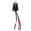 5pcs Automotive Relay Kit 5 Pin 40A 12V Waterproof Copper Contact Car Relay Harness