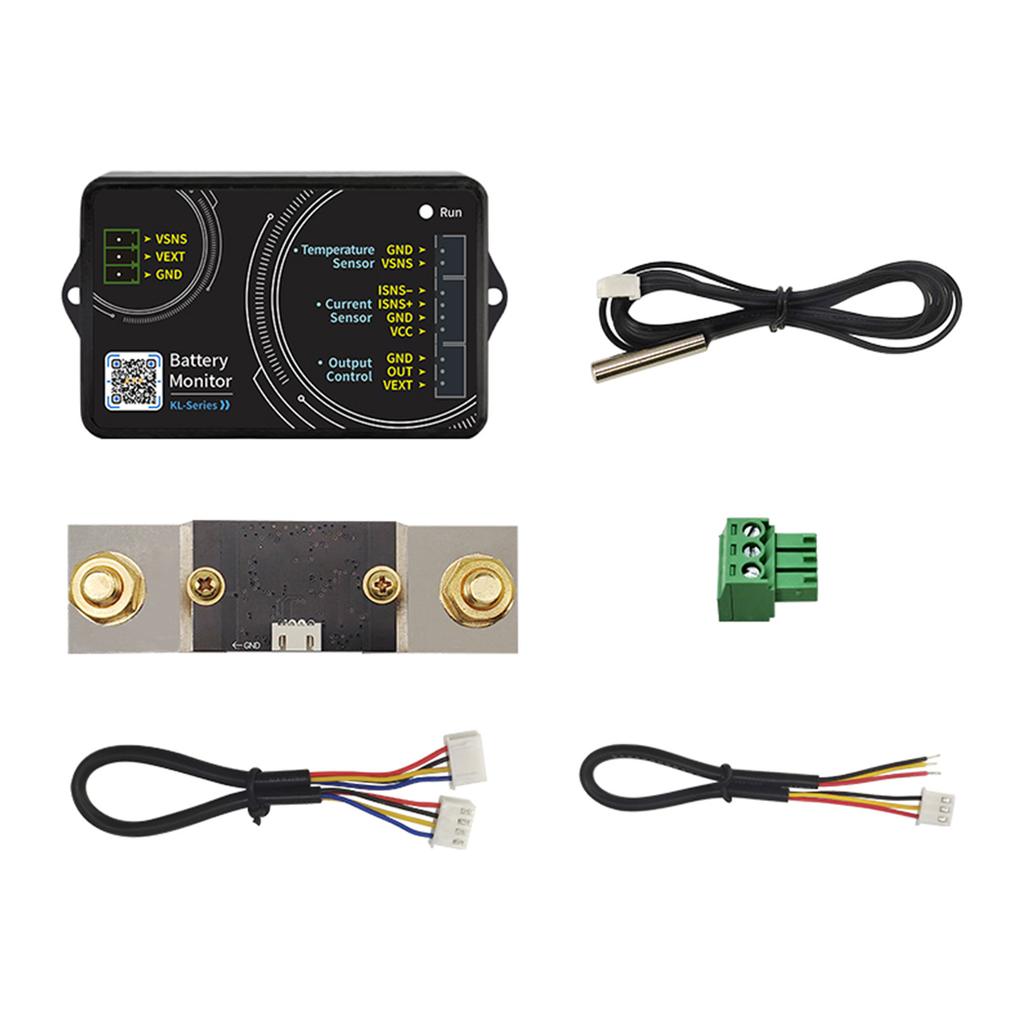 Battery Monitor Bluetooth-compatible Battery Capacity Tester 0‑120V Voltmeter